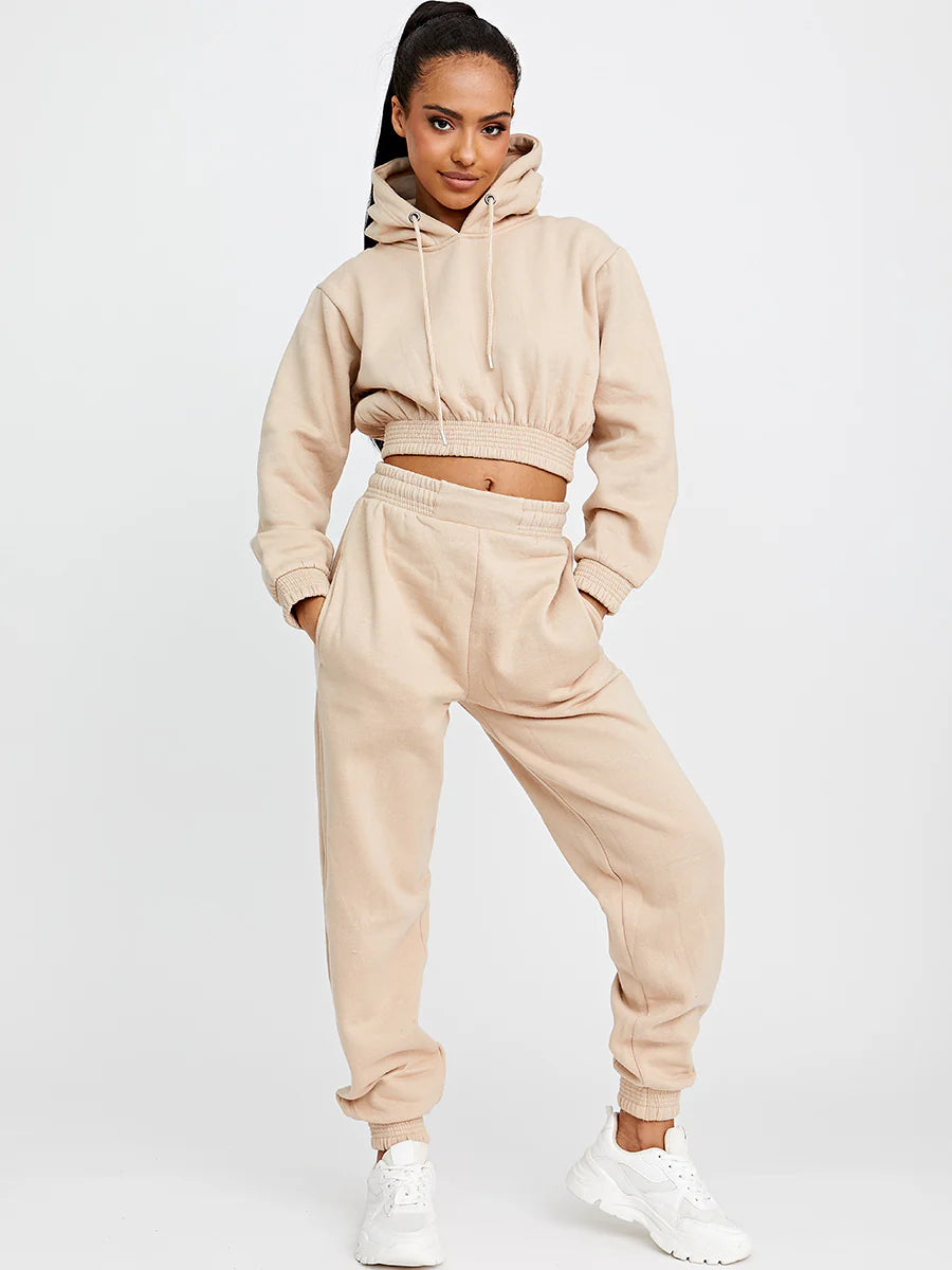 WOMENS CROP TRACKSUIT