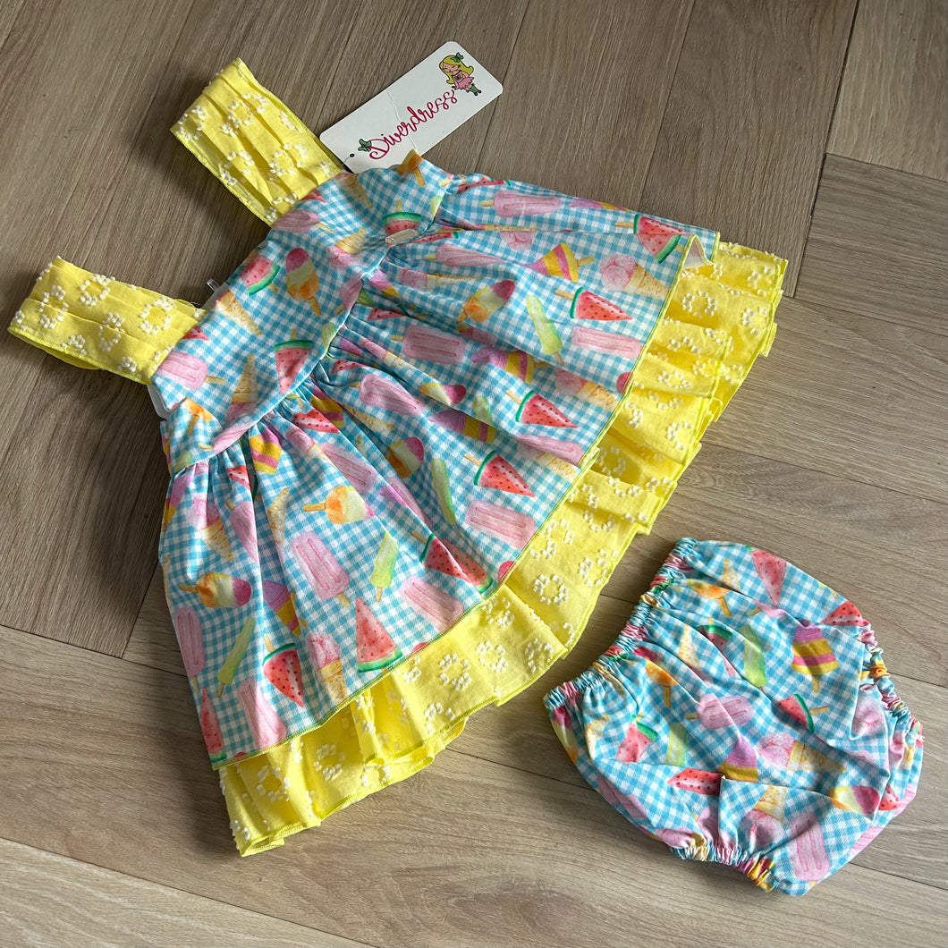 ICE CREAM DRESS & KNICKERS