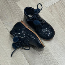 NAVY POM BOOTS