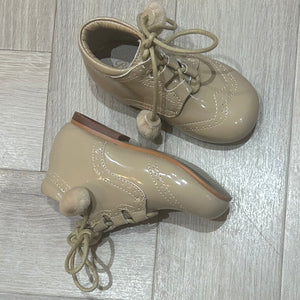 CAMEL POM POM SHOES
