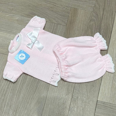 PINK KNIT SET
