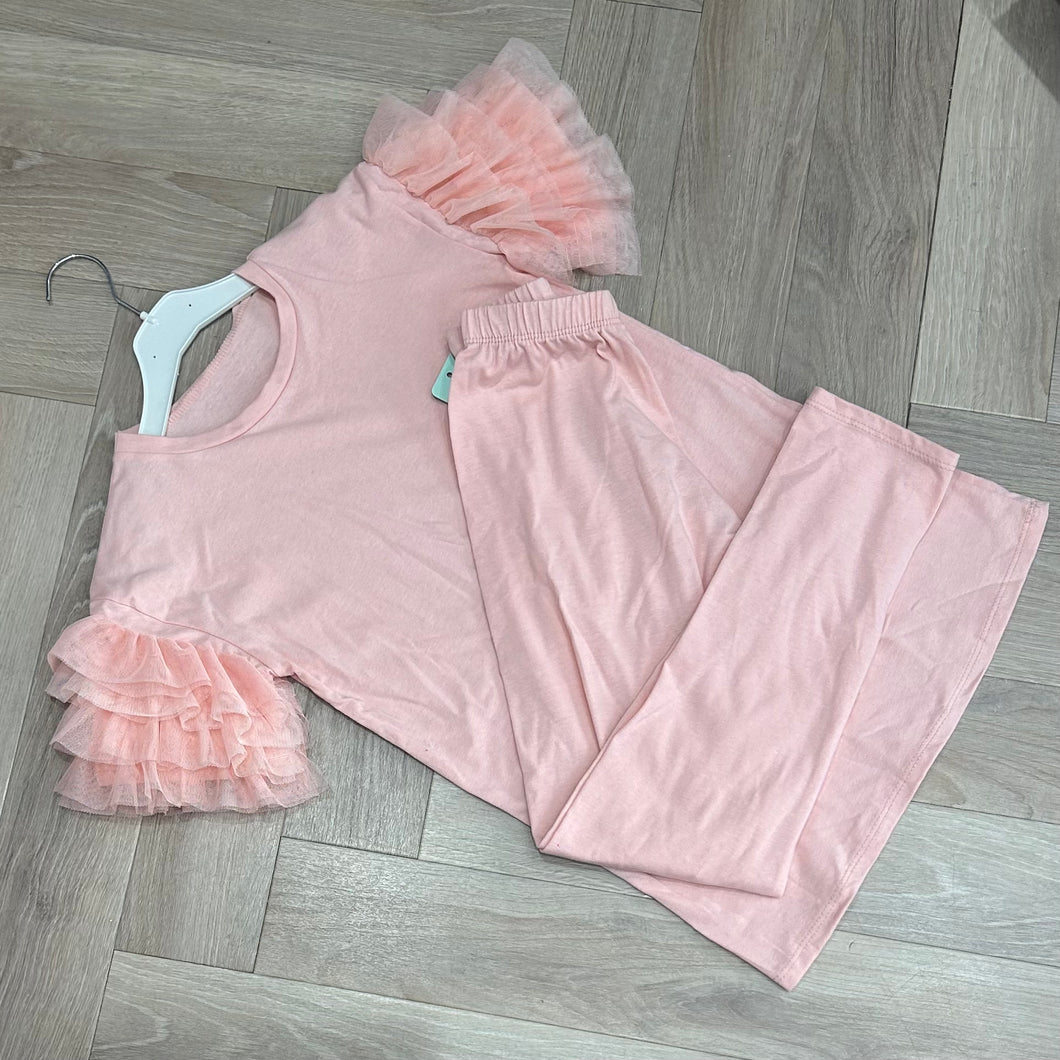 PEACH LEGGING SET