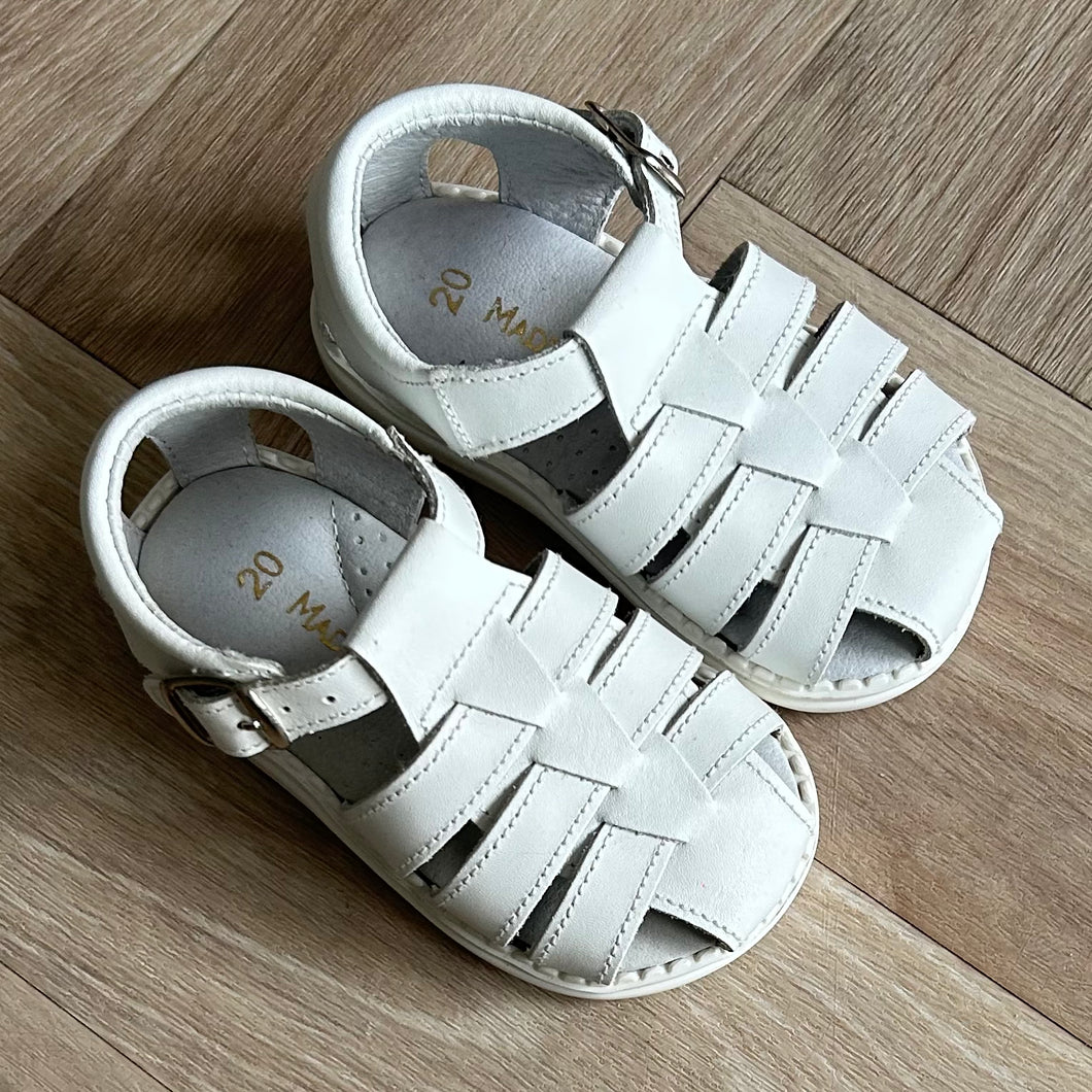 WHITE SANDALS