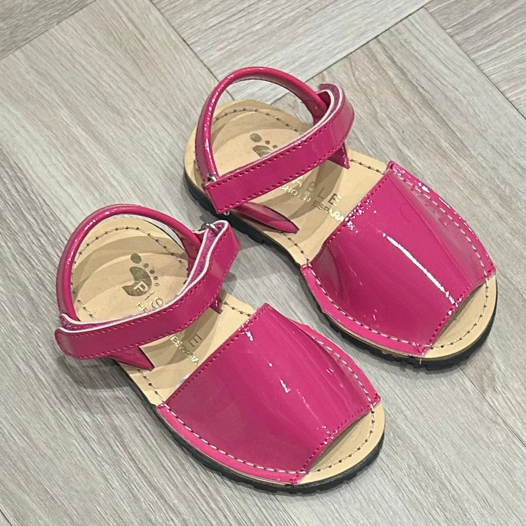 HOT PINK SANDALS