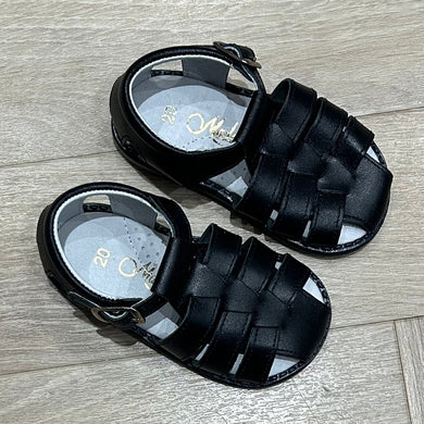 NAVY SANDALS