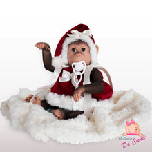 36310 Lolita Reborn Monkey in Chritmas Dress