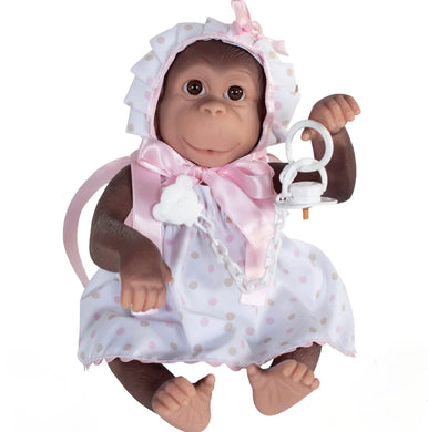 36300 Gorda Monkey Pale Pink Dress