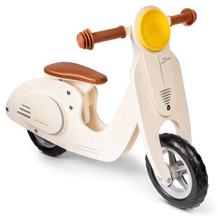 11430 Beige Wooden Scooter