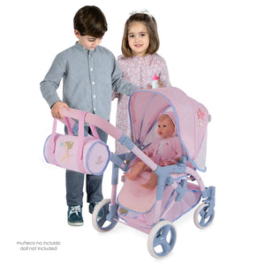 81651 Gala Collection Convertible 3x1 Doll's Pram