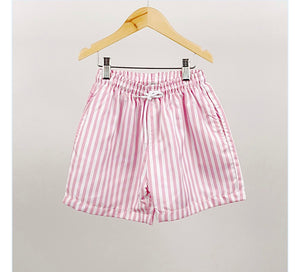 PINK STRIPE SWIMSHORTS