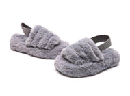 BELLE SLIPPERS GREY